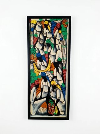 Cuadro Arte Naïf Africano