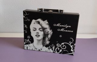 Maletín Negro Marilyn Monroe!