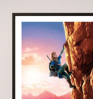 Cuadro ZELDA - Breath of the Wild A3