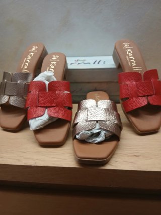 Sandalias de piel Karra mujer nuevas