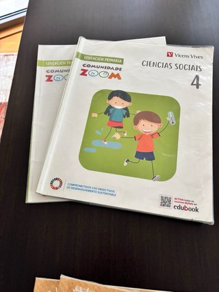 Libros 4 primaria del colegio liceo la paz