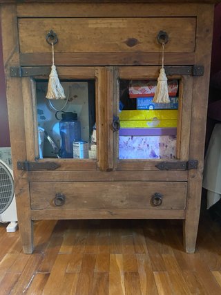 Consola Madera Maciza Estilo Mexicano