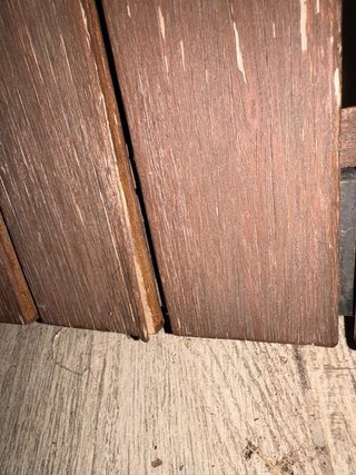 Mesa y 6 Sillas Exterior Madera y Metal