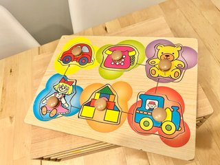 Caja Puzzles Madera Animales NENITTOS