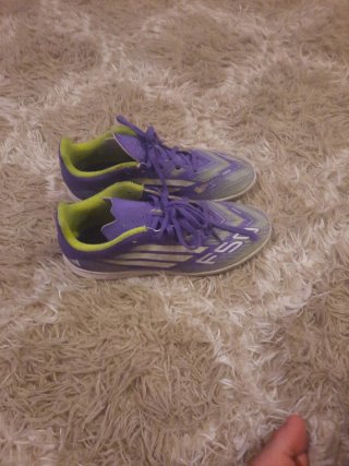 Zapatillas Fútbol Adidas F50 Morado/Verde
