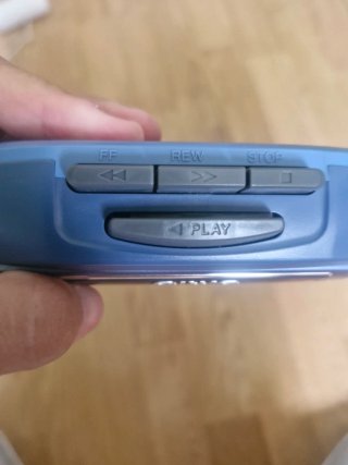 Walkman Aiwa TX406 AM/FM Stereo Azul