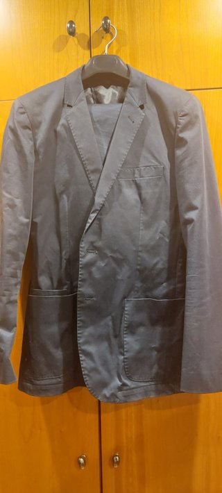 Traje azul Cortefiel hombre