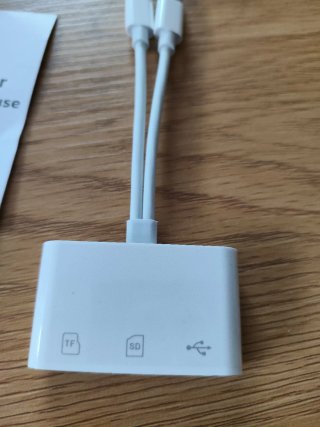 Adaptador USB-C Lector Tarjetas TF SD