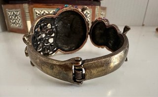 Pulsera estilo búho con pedrería