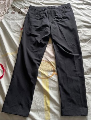Traje de vestir negro dos piezas