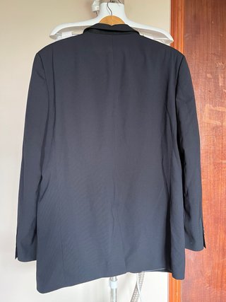 Traje de vestir negro dos piezas