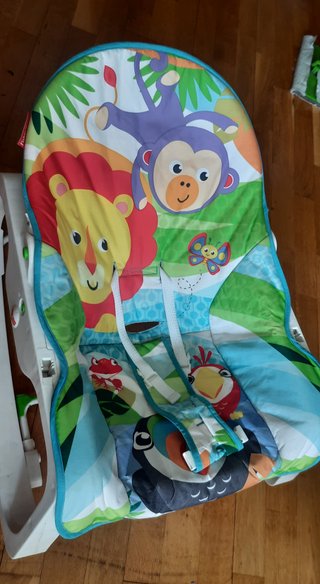 Silla mecedora bebé Fisher-Price con almohada