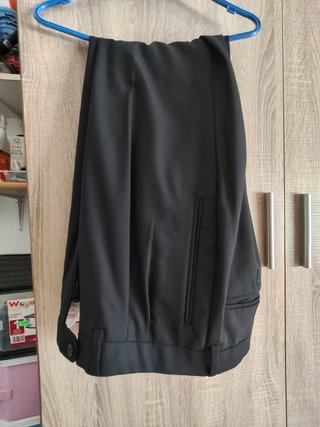 Traje Emidio Tucci 3 Piezas Talla 48 Negro