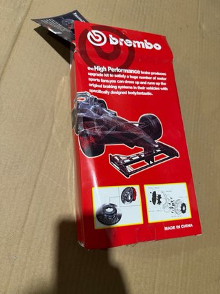Cubre Pinzas Freno Brembo Rojas (4 uds)