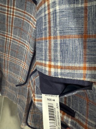 Chaqueta americana cuadros