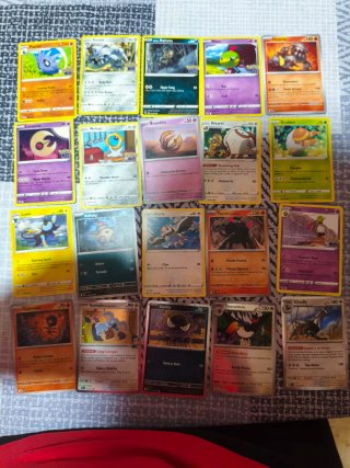 Lote 20 Cartas Pokémon Variadas. N6