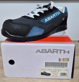 Calzado de seguridad Abarth Negro/Azul talla 47