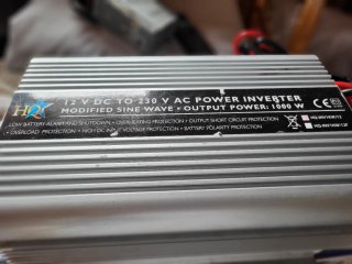 Inversor HQ 1000W 12V DC a 220V AC