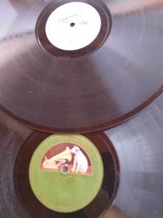 Discos de pizarra gramola