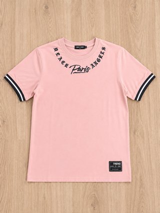 Camiseta rosa ONE 2 ONE Paris