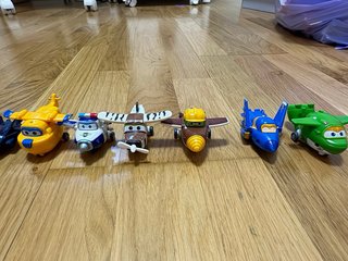 Lote Juguetes Aviones Super Wings