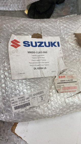 PARRILLA BAUL TOPCASE SUZUKI DL 650 VSTROM 04-10