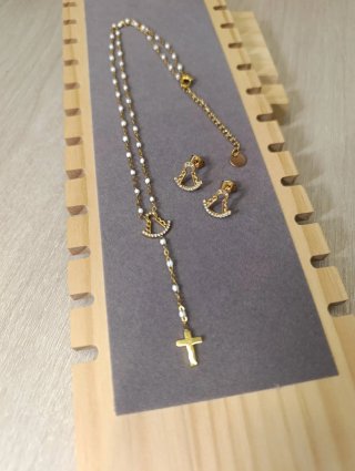 Conjunto virgen Rocío dorado