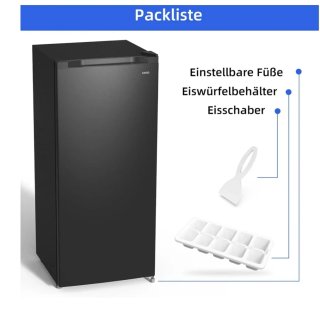 Congelador vertical CHiQ 145L FSD160D4E