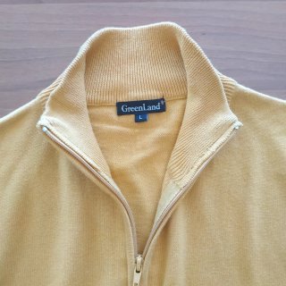 Giacca gialla con zip