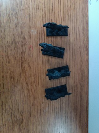 Warhammer Lobos Espectrales (4 miniaturas)