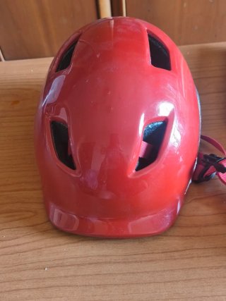Casco B'TWIN infantil 500 rojo Decathlon
