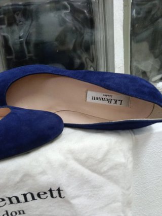 Zapatos de tacón L.K. Bennett azul
