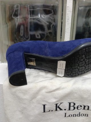 Zapatos de tacón L.K. Bennett azul
