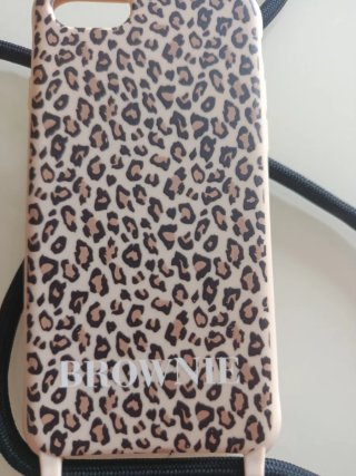 Funda iPhone 8/SE con cordón Brownie