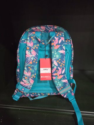 Mochila Gabol floral azul