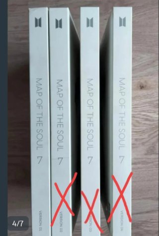 BTS Map of the Soul 7 KPop Album