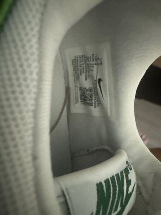 Zapatillas Nike Blancas y Verdes Talla 37
