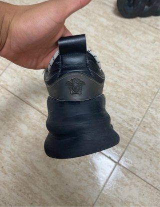 Zapatillas Versace Negras Multicolor