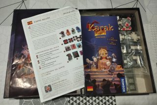 Juego de mesa Karak con expansión Regent