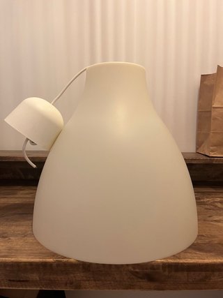 Lámpara de techo Ikea blanca