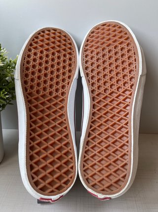 Zapatillas Vans Rojo y Gris talla 38