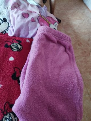 4 Pijamas Invierno Niña Talla 6-7