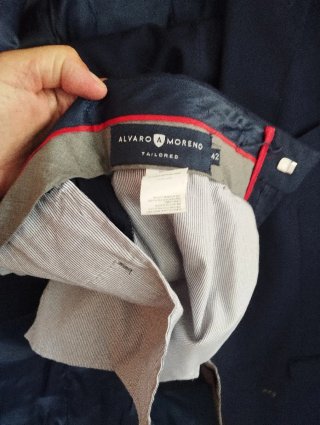 Traje Álvaro Moreno azul marino