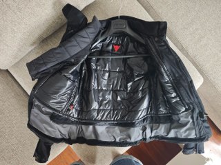Chaqueta Dainese Gore-Tex Mujer Negra/Gris