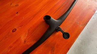 Manillar integrado carbono