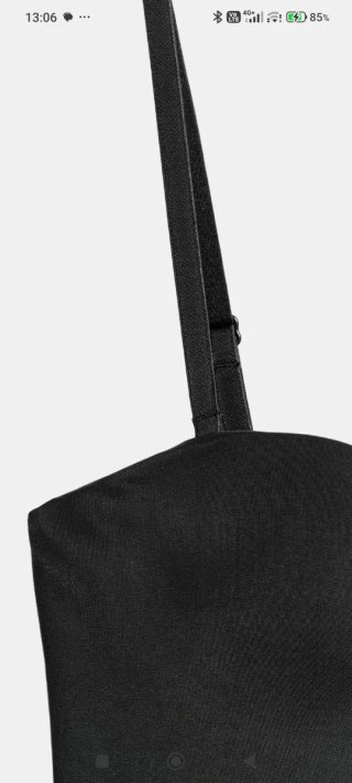 Vestido mini Zara negro