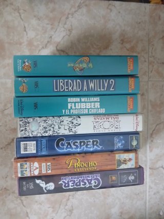 Lote de Películas VHS