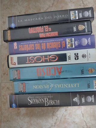 Lote de Películas VHS