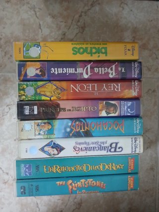 Lote de Películas VHS