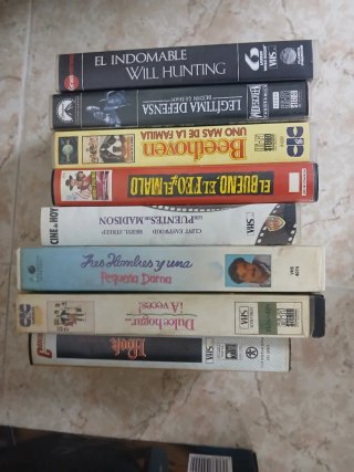 Lote de Películas VHS